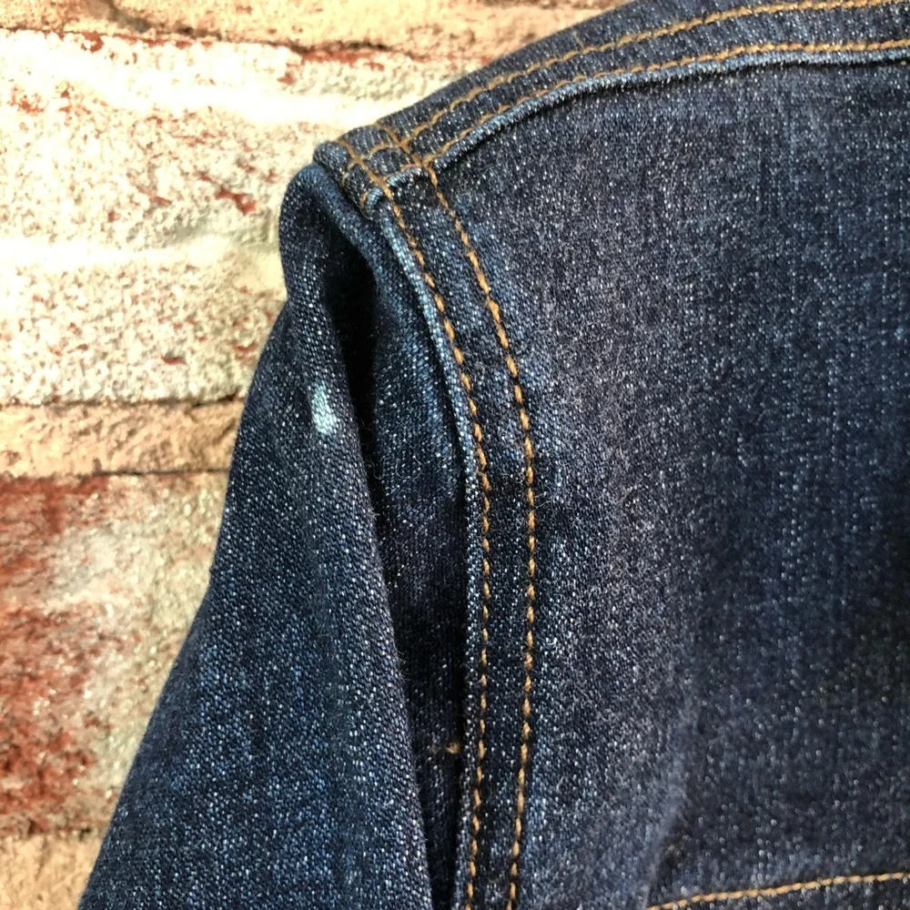 Ralph Lauren Quality Denim Button Down Long Sleeve Jean Casual Barn Jacket EUC M - Picture 5 of 5